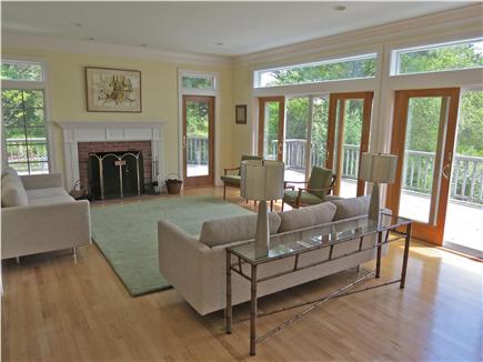 Orleans Cape Cod vacation rental - The living room has subtle elagnce in the interior design