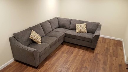 Falmouth Cape Cod vacation rental - Finished family room in basement