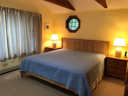 Eastham Cape Cod vacation rental - Private Master Bedroom is light and airy with bath attached