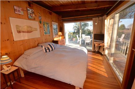 East Orleans Cape Cod vacation rental - King Size master bedroom - main floor. Wonderful light and views