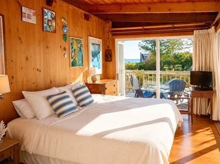 East Orleans Cape Cod vacation rental - King Size master bedroom with AC - main floor. Wonderful light