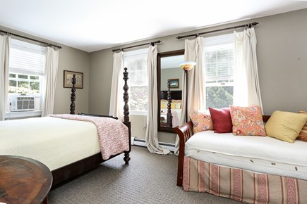 Orleans Cape Cod vacation rental - The Captain's Bedroom with poster bed and day bed w/ trundle