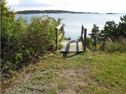 East Orleans Cape Cod vacation rental - Approaching steps to the beach