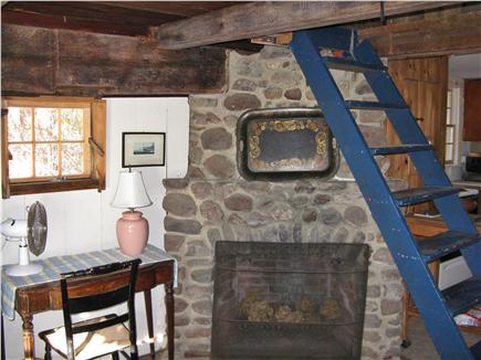 East Orleans Cape Cod vacation rental - Mill Fireplace - non working - and steps to Loft