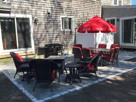 South Dennis Cape Cod vacation rental - New Patio and BBQ Area
