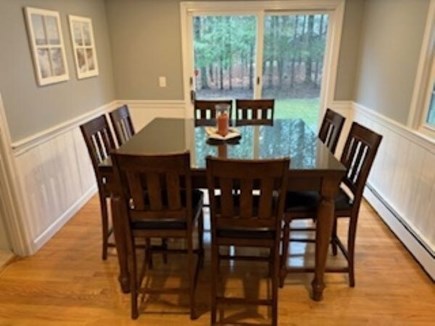 South Dennis Cape Cod vacation rental - Upgraded Dining Room Seats 8