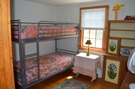 Nauset Heights (East Orleans) Cape Cod vacation rental - lst fl. Bunks with standard Twin mattress. A/C unit.