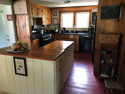 Nauset Heights (East Orleans) Cape Cod vacation rental - Cook’s kitchen: quartz counters, deep sink, ample prep space.