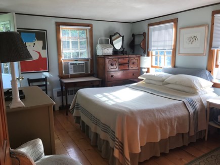 Nauset Heights (East Orleans) Cape Cod vacation rental - 1st fl. Queen BR. Direct outdoor access. A/C unit.