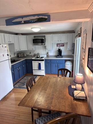 Barnstable Village Cape Cod vacation rental - Kitchen with slider to patio
