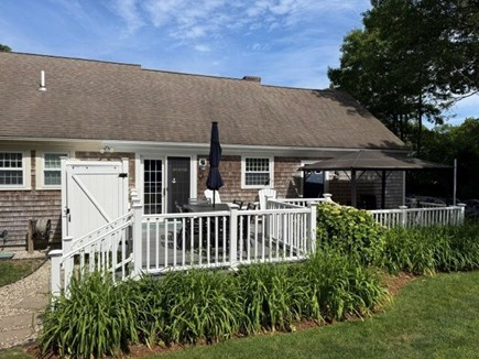 South Dennis Cape Cod vacation rental - Rear Deck and Outside Shower