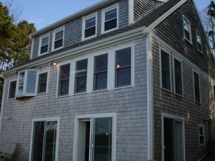 Eastham Cape Cod vacation rental - Back of home, sitting on the beach.