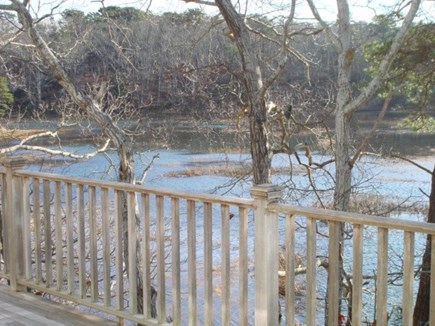 Wellfleet Cape Cod vacation rental - High tide view from deck and many rooms inside too.
