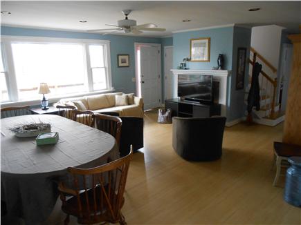 Brewster Cape Cod vacation rental - Open dining and living area