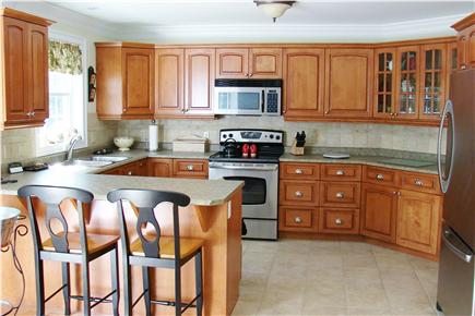 Brewster Cape Cod vacation rental - Expansive kitchen fully appointed with service for 10