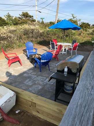 North Truro Cape Cod vacation rental - Beautiful new patio to enjoy a little shade