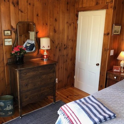 Wellfleet Cape Cod vacation rental - Guest Bedroom with Queen Bed and Large Balcony overlooking Bay