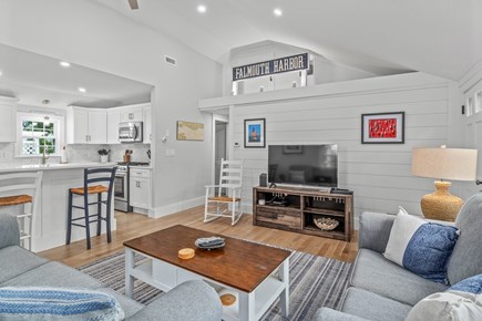 Falmouth Harbor Cape Cod vacation rental - Living Room