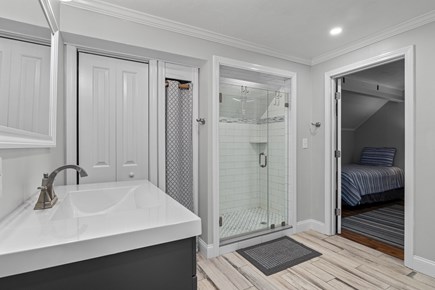 Falmouth Harbor Cape Cod vacation rental - Bathroom
