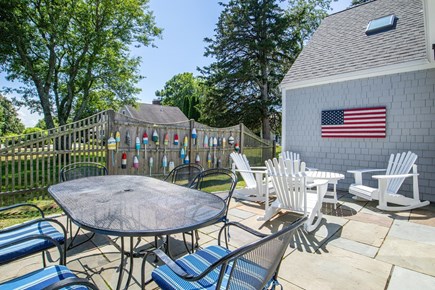 Falmouth Harbor Cape Cod vacation rental - Back Patio