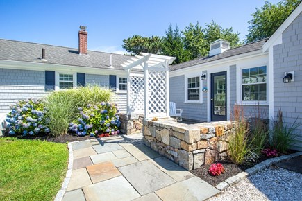 Falmouth Harbor Cape Cod vacation rental - Front Patio