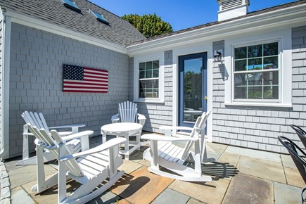 Falmouth Harbor Cape Cod vacation rental - Back Patio
