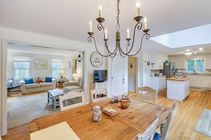 East Orleans Cape Cod vacation rental - Open concept dining / living room and kitchen