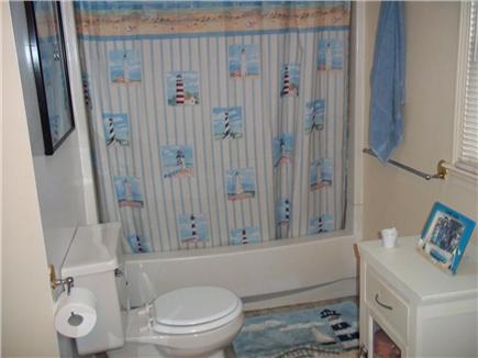 Dennis Port Cape Cod vacation rental - Large & bright bathroom with washer/dryer (not seen in picture).