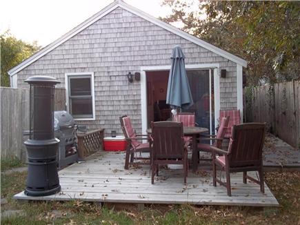 Dennis Port Cape Cod vacation rental - Back patio from different angle.