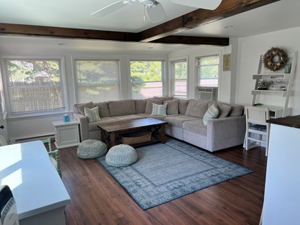 West Yarmouth Cape Cod vacation rental - Cozy living area, with lots of light.