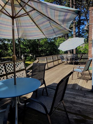 No. Eastham Cape Cod vacation rental - Porch Deck