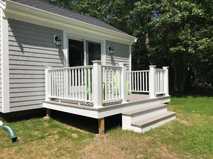 North Eastham Cape Cod vacation rental - Private Deck off of the Master Bedroom