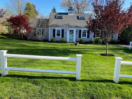 Harwichport Cape Cod vacation rental - Plenty of parking and green grass