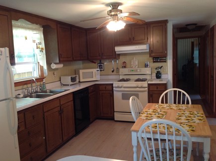 Hyannis/Centerville Cape Cod vacation rental - Eat-in kitchen that opens up into the Dining Room