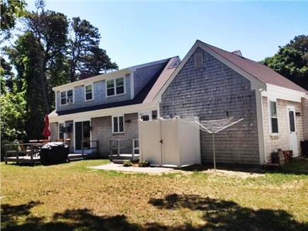 Harwich Cape Cod vacation rental - Back deck, outside shower and yard