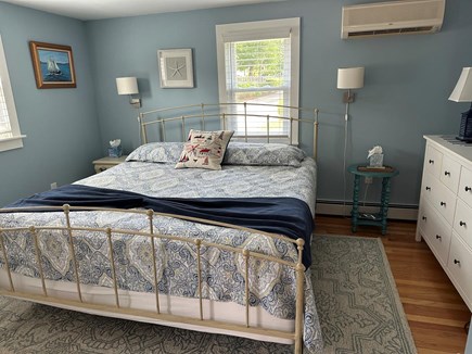 Falmouth Heights Cape Cod vacation rental - Master Bedroom - King bed with private bathroom and shower