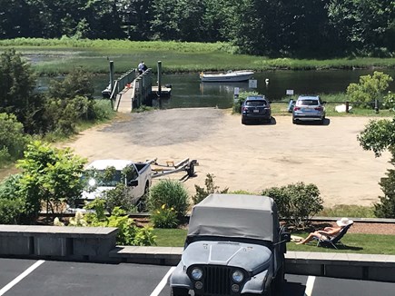 West Harwich Cape Cod vacation rental - View of the boat ramp