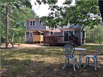 Eastham Cape Cod vacation rental - Enjoy an afternoon relaxing in the quiet back yard