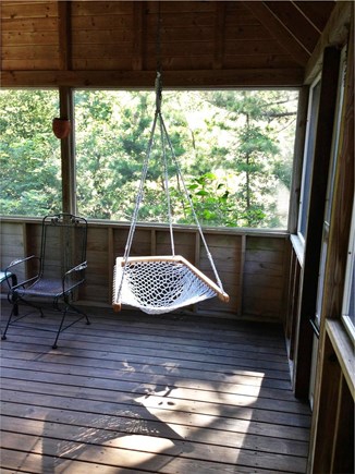 Wellfleet Cape Cod vacation rental - Screened porch for relaxing