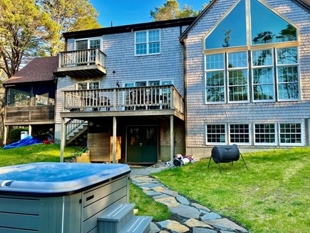 Wellfleet Cape Cod vacation rental - Beautiful landscaping in backyard.