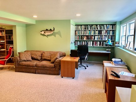 Wellfleet Cape Cod vacation rental - Special study area in open finished basement.