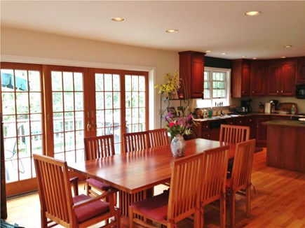 Wellfleet Cape Cod vacation rental - Dining room is very open. You feel connected to the outdoors
