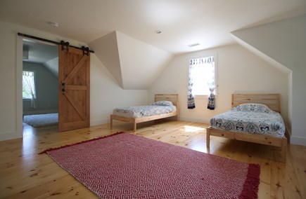 Eastham Cape Cod vacation rental - 2nd floor open bedroom has 2 twin beds and 1 queen futon