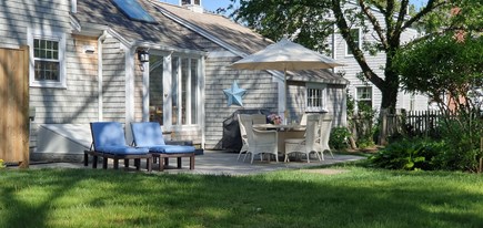 Osterville Cape Cod vacation rental - New patio and large outdoor shower