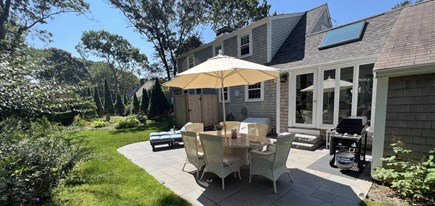 Osterville Cape Cod vacation rental - New patio with Weber grill.
