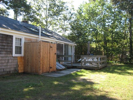 Dennisport Cape Cod vacation rental - Outside Shower