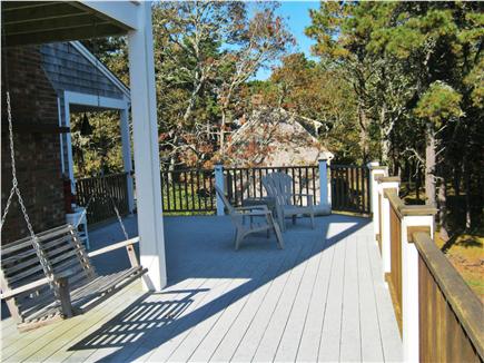 South Chatham Cape Cod vacation rental - View from One End of Deck