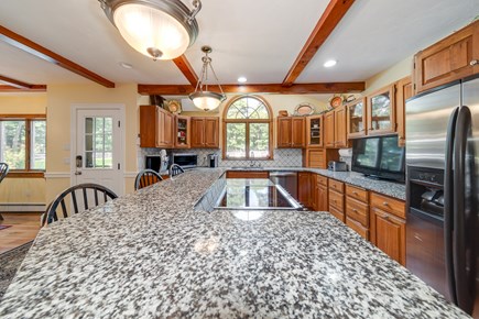 Sandwich, Cape Cod Cape Cod vacation rental - Kitchen Island, with center range.