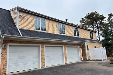 Harwich Cape Cod vacation rental - Three car garage has ample space for bikes and gear