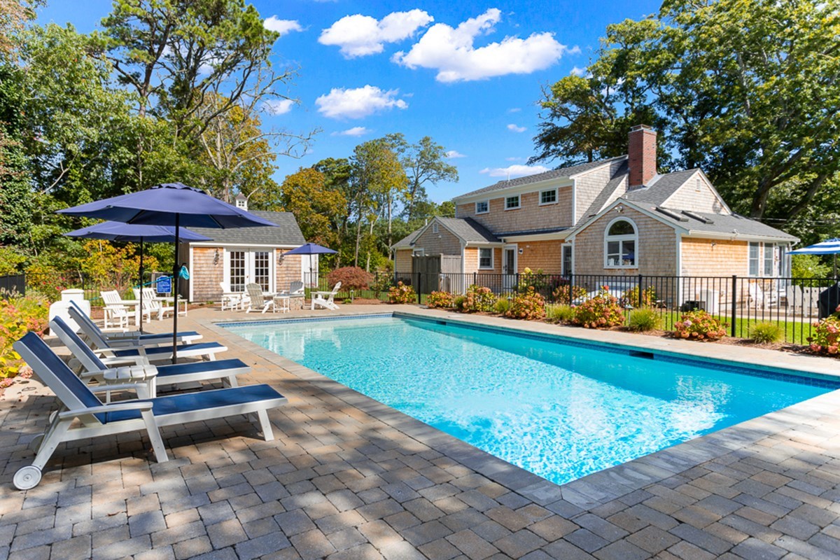 Including a delightful poolside fire pit